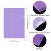 VANRA Clear Holder A4 Clear File Vertical Storage Holder Slim File Case Waterproof Envelope Type Individual Folder Transparent Color 6 Colors