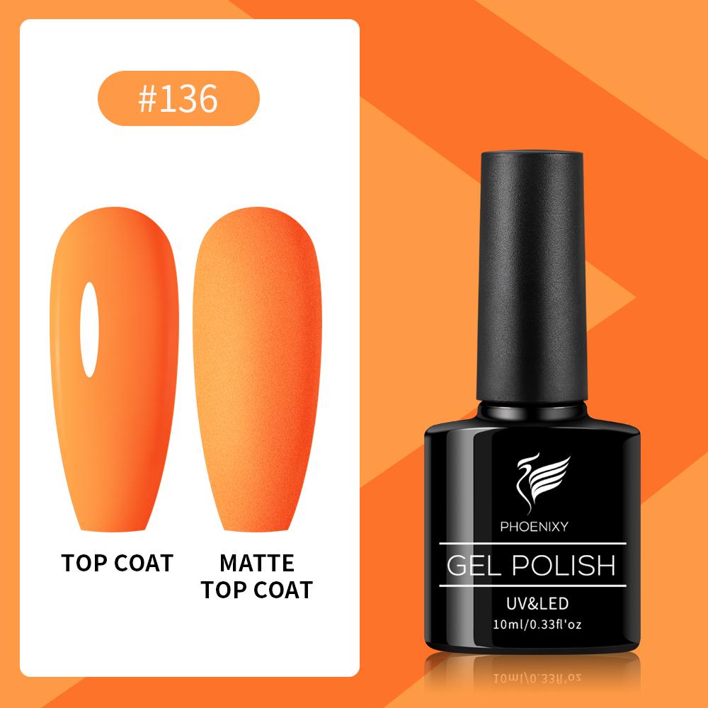 PHOENIXY 10 мл Гель-лак Полуперманентный Гель-лак Цвет Замачиваемый УФ LED Гель Материал для Нейл-арта