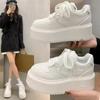 Женские кроссовки Весна Осень Модные Повседневные Туфли на Толстой Подошве Удобная Платформа Женщины