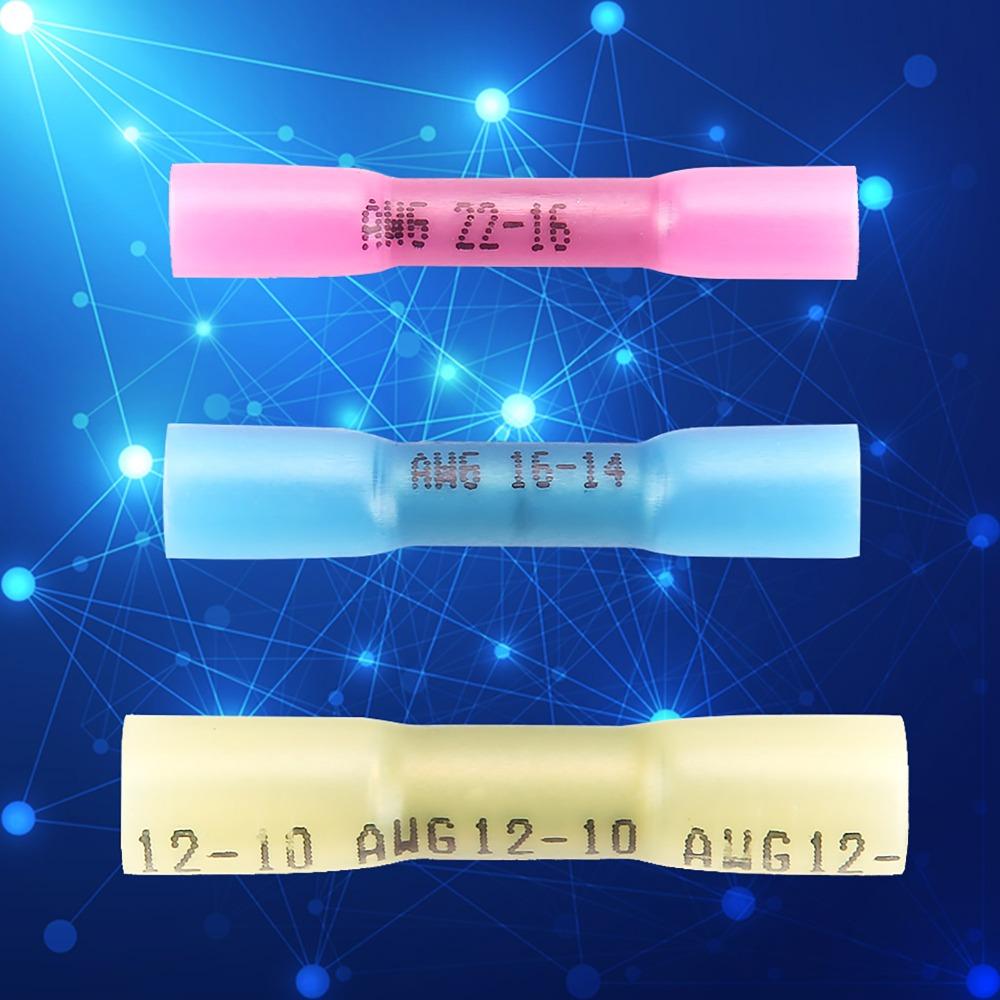 300 Pcs Insulated Heat Shrink Wire Connectors Electrical Terminals  Wire Cable Wrap