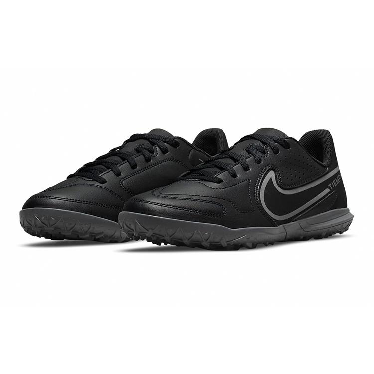 (GS) Nike Tiempo Legend 9 Club TF 'Black Iron Grey' Kids' DA1334-004