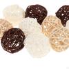 10 Pieces Decorative Rattan Balls Centerpiece Bowls Orbs Vase Fillers House Ornament for Wedding