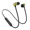 XT11 sports magnetic Bluetooth earphone in ear wireless neckband headphones stereo music headset with mic for samrtphones