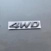 3D Металлический Логотип 4WD Наклейки-Шильдики Наклейки на Задний Багажник Крыло Автомобиля Аксессуар Для Hyundai IX25 IX35 Tucson Santafe