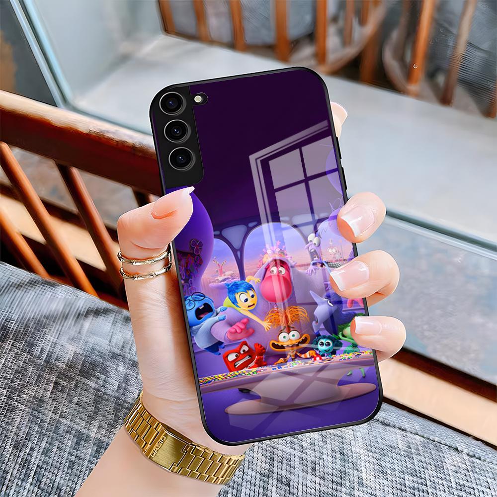 Чехол для телефона I-Inside Out 2 Для Samsung S25 Plus S20 S20 Plus S22 Ultra S23 FE S21 Plus S21 Ultra Стеклянная крышка