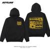 OHLINS Motorcycle Shock Absorber Modified Korean Version Hooded Sweater Suit Casual Unisex's and Unisex's Racing Car Club Jacket