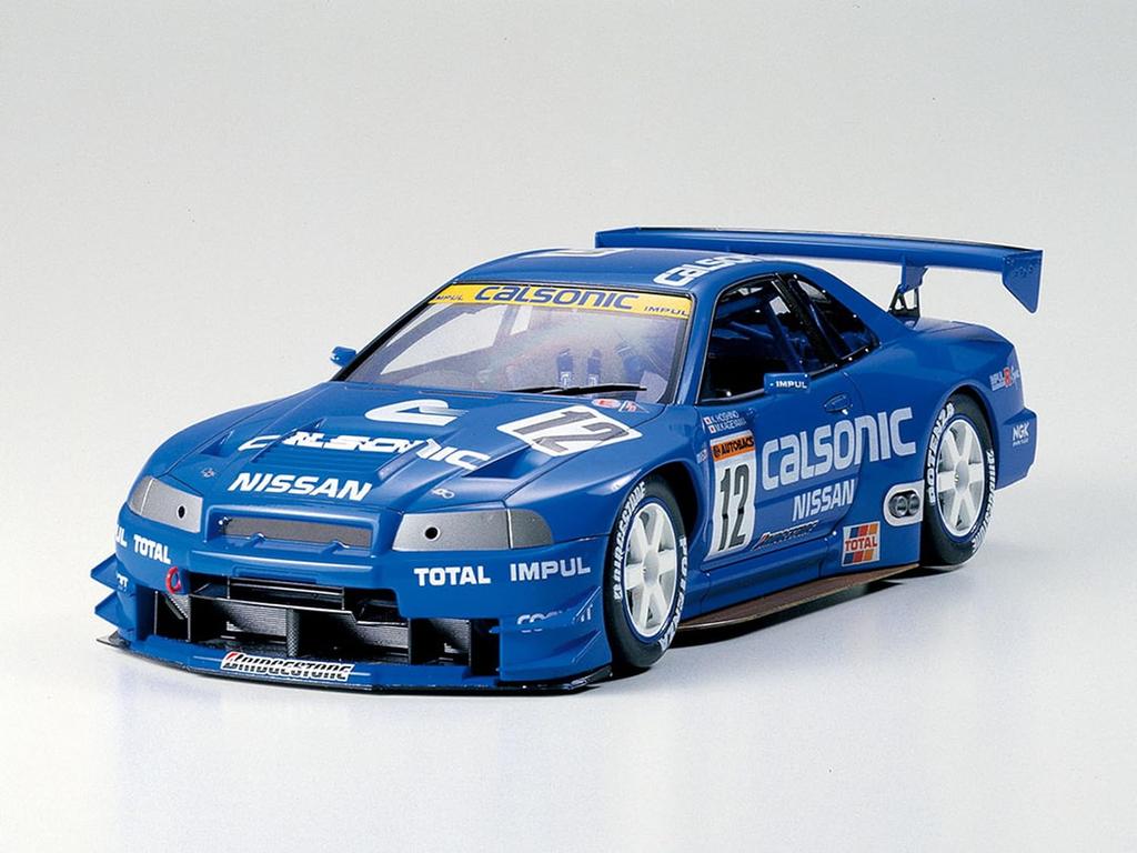 Tamiya Sports Car Series Calsonic Skyline R34 Plastic Model 24219 1/24 No.219 GT-R