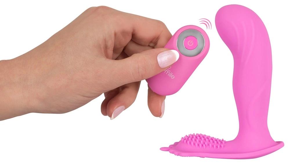 Sweet Smile - Vibrator for G-spot Stimulation of the Vaginal and Clitoris at the Same Time