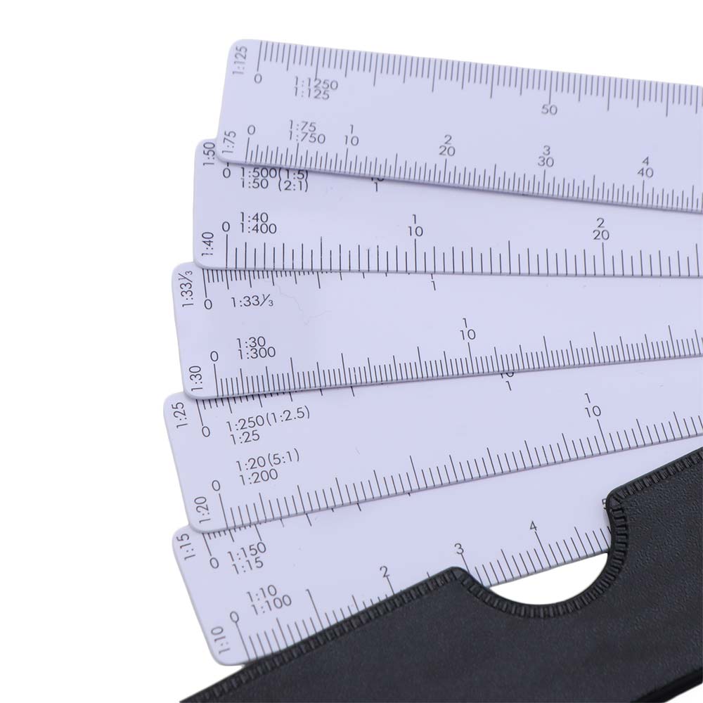 Drawing Tools Foldable Rulers Multifunctional Scale Ruler Fan Shape Scale Ruler School Supplies