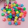 50/100pcs Heart-shaped Butterfly Mixed Color beaded DIY Handmade loose Bead Necklace Earrings Accessories Accessories Bracelet Pentagram Beaded