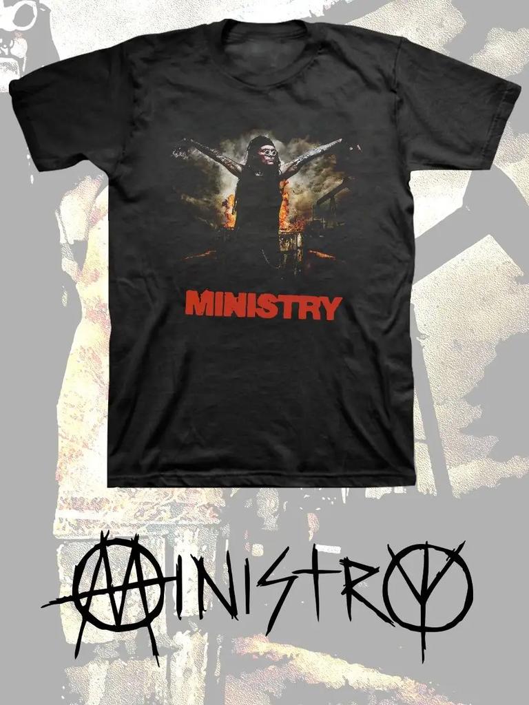 Ministry Band Print T-shirt