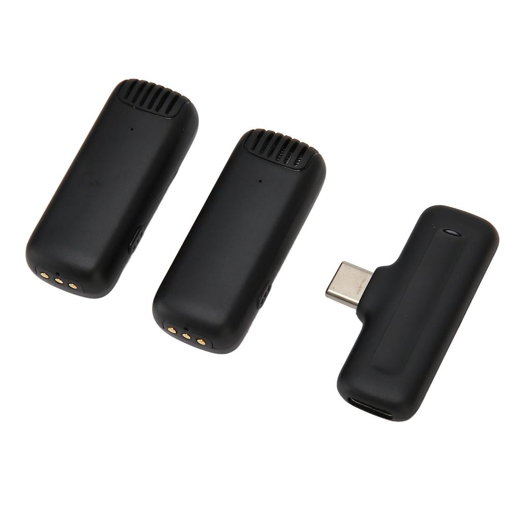 Беспроводной петличный микрофон 1 из 2, мини-шумоподавление, клипса для интервью