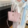 Crossbody Print Cartoon Bag Sweet Versatile Handbag For Outings Girl