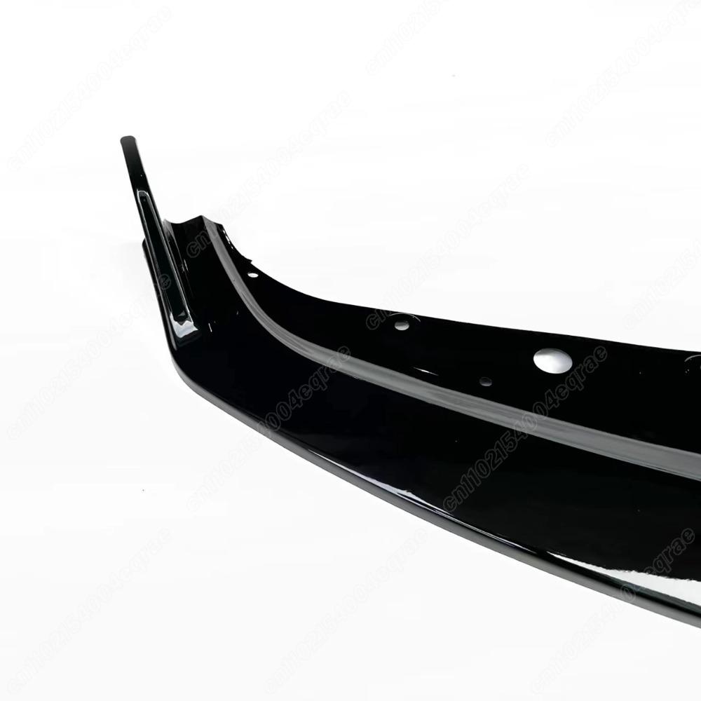 For BMW X1 U11 U12 2023 2024 M Sport Front Bumper Spoiler Lip Car Lower Splitter Blade Protector Plate Body Kit Car Accessories