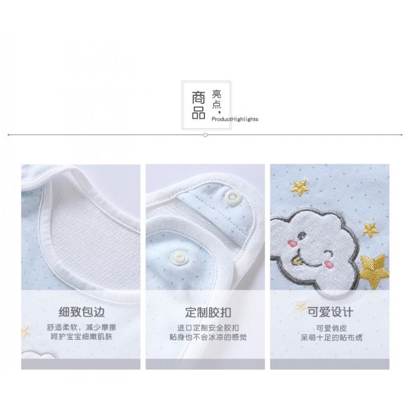 Breathable Cotton Baby Sleeping Vest Infant Toddler Air Conditioner Sleepwear 1-3 Years Old