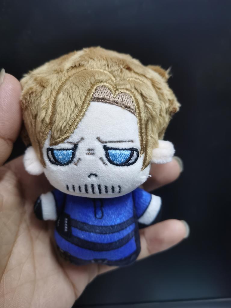 Funny 26cm With Body Wire Flexible Anime Resident Game Evil Character Leon Scott Kennedy and Ada Wong Plush Toys Plushie Doll