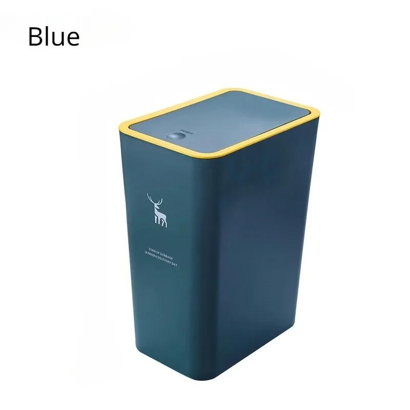 10 л 15 л Nordic Туалет Мусорное ведро Бытовая с крышкой Кухня Классификация Пресс-типа Ванная Гостиная Прямоугольный мусорный бак