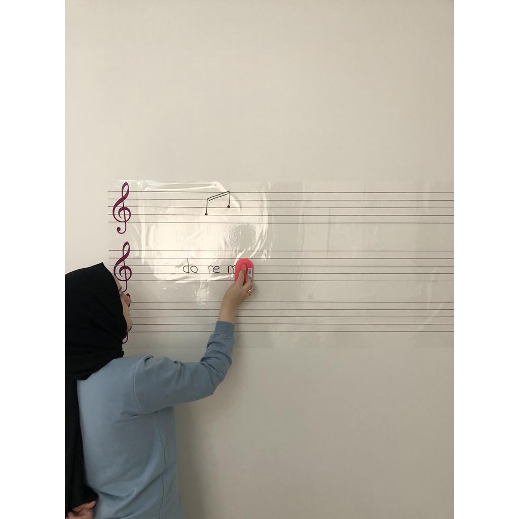 Доска для заметок с клавишей G и умной бумажной доской с портретом на подкладке и ручкой в ​​подарок