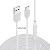 Сверхдлинный USB-кабель для зарядки Micro USB для камеры Длинный кабель-зарядное устройство