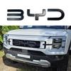 3D ABS Наклейка на кузов автомобиля Эмблема на переднюю решетку Для BYD Shark 6 Черная Специальная и Ограниченная серия Наклейка Автоаксессуары