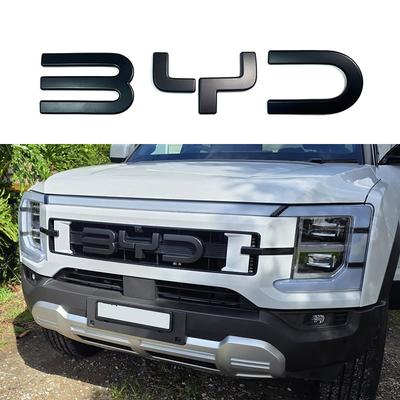3D ABS Наклейка на кузов автомобиля Эмблема на переднюю решетку Для BYD Shark 6 Черная Специальная и Ограниченная серия Наклейка Автоаксессуары