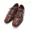 Loake England Винтажные Кожаные Туфли Броги с Открытым Мыском Коричневые 7 25.5(ИСПОЛЬЗОВАЛ)
