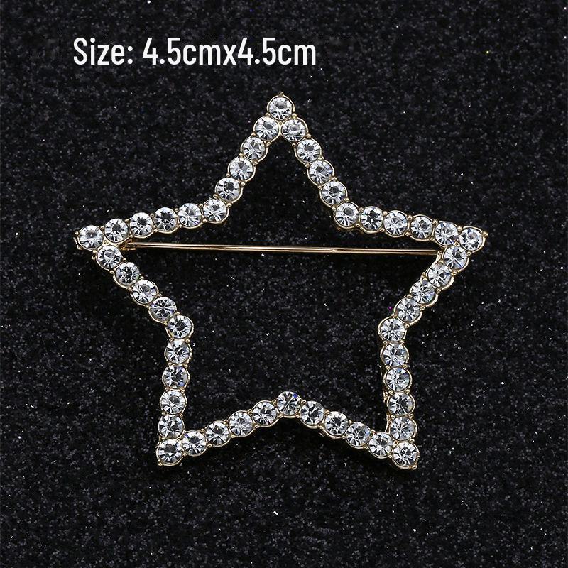 Модная брошь с бантом: Металлические украшения с жемчугом и стразами в виде цветка