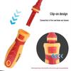 13-Piece Insulated Electrician Screwdriver Set - 1000V, Hardened Chrome Vanadium Steel, Strong Magnetic