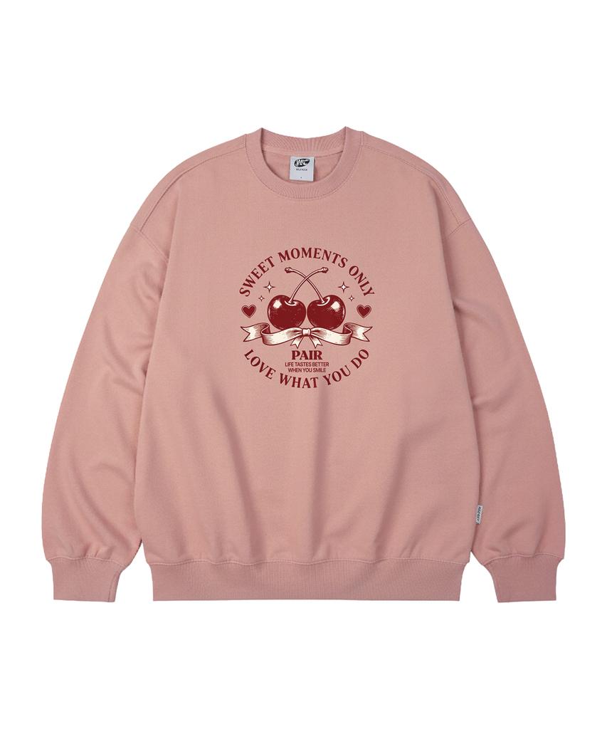 WILDROCK Cherry Pear Oversized Sweatshirt_9 Col (B Type)
