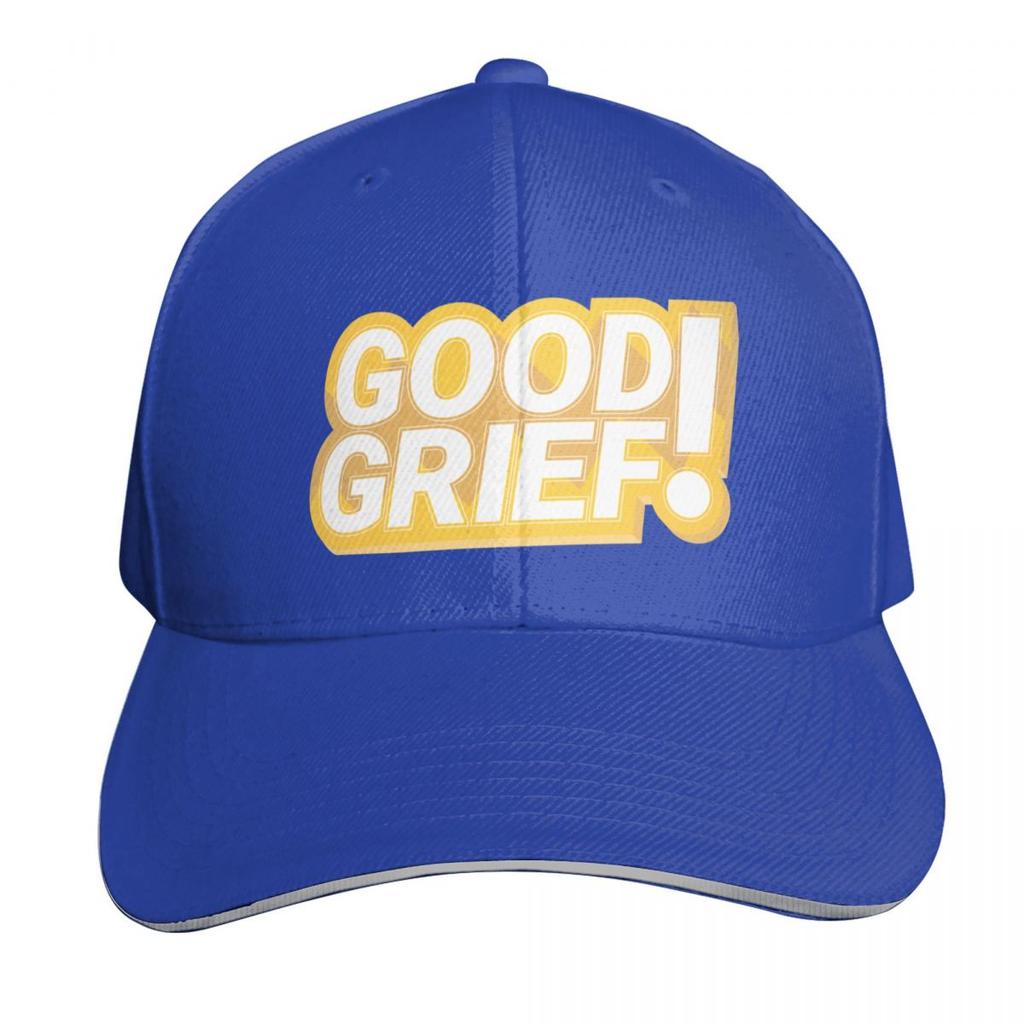 Good Griefyellow Baseball Cap Breathable Mesh Back Adjustable Buckle Closure Moisture Wicking Quick Dry