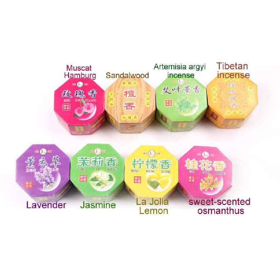 32 шт./кор., интерьер ванной комнаты, спальни, туалета, запах натуральных духов, ароматерапия, сандаловое дерево, благовония, тибетские благовония
