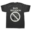 Funny Bad Religion Official Merchandise How Could Hell Graphic T-shirts Men Casual Tshirt 100% Cotton Loose Oversized T Shirt