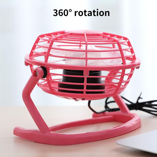 Удобный стабильный базовый энергосберегающий легкий малошумный настольный вентилятор для общежития