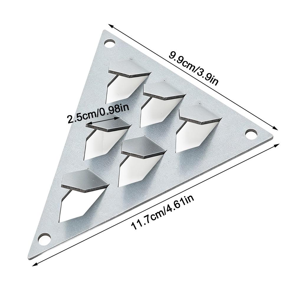 12 Pcs Surface Mount Impaling Clips 6-Prong Sound Isolation Clips Recording Studio