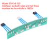 1Pc Hall 1466-1465N Two-Wheel Electric Vehicles Hall Sensor 1466-1465N Hall Board Hall 120 Celsius For Electric Bike Motors
