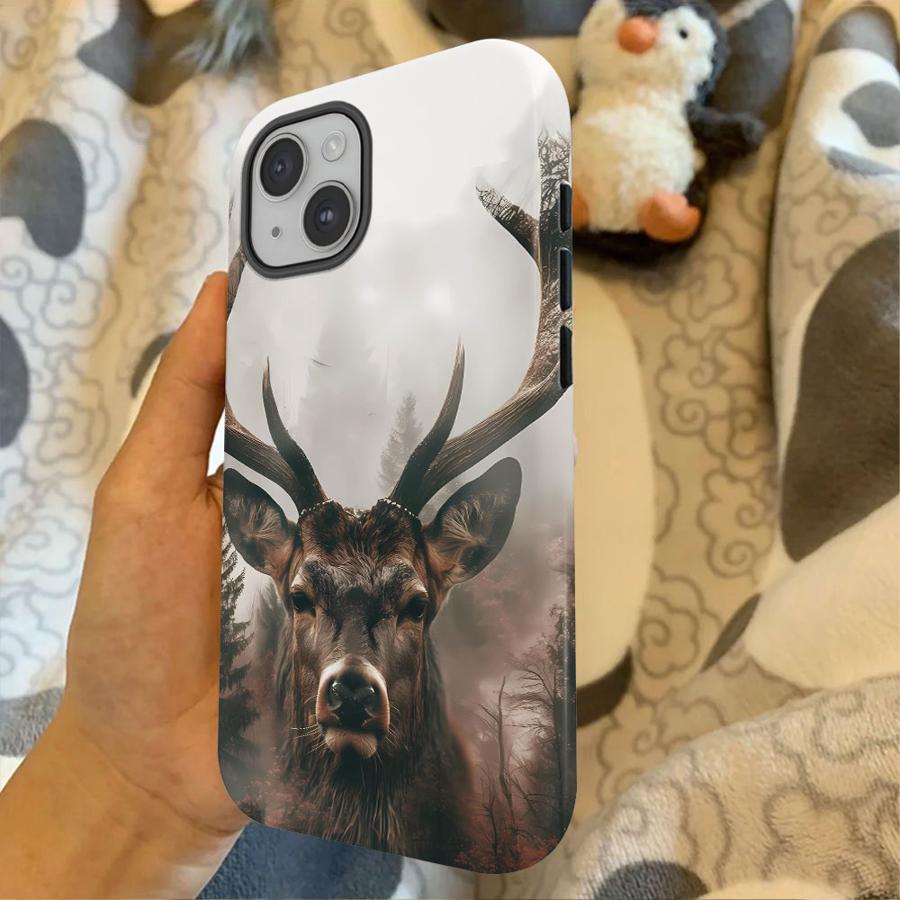 Мягкий чехол Capa для телефона Xiaomi Redmi Note 14 4G 14 Pro Plus 5G с рисунком животного - Олень