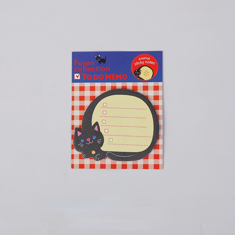 10 шт./лот Милый мультяшный животный отрывной блокнот Post It липкие заметки блокнот блок для заметок детские подарки школьные офисные принадлежности