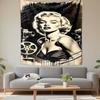 Vintage Hollywood Glamour Art Patterned tapestry for bedroom and living room home decor