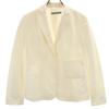 Made In Italy Tailored Jacket 36 Ivory Women Used