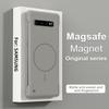 Безрамочный магнитный чехол для телефона для Samsung Galaxy S10 Plus Для Magsafe Ультратонкий Мягкий ПК Матовая поверхность Задняя крышка