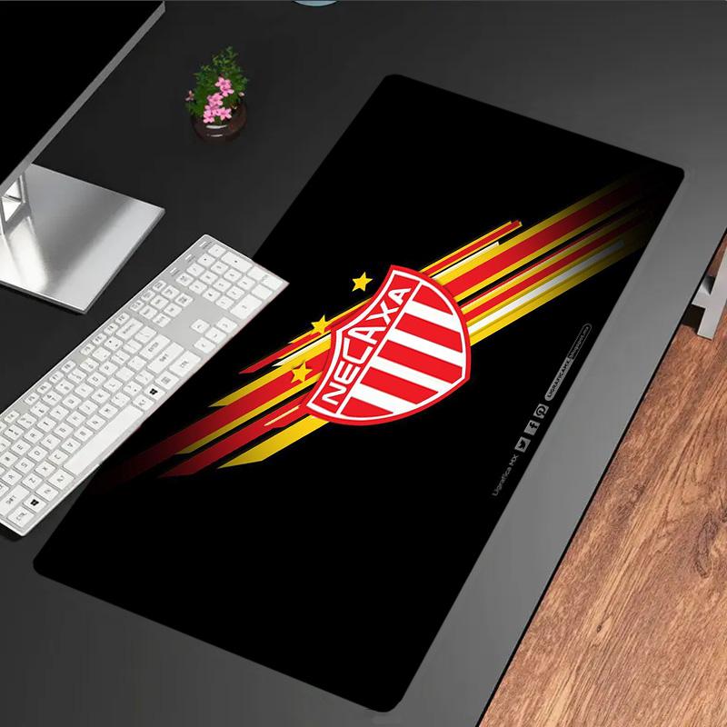 Necaxa Team Crest mouse pad, rubber base, esports desk mat, mouse pad for gamers and office use, gaming desk , easy to clean mat