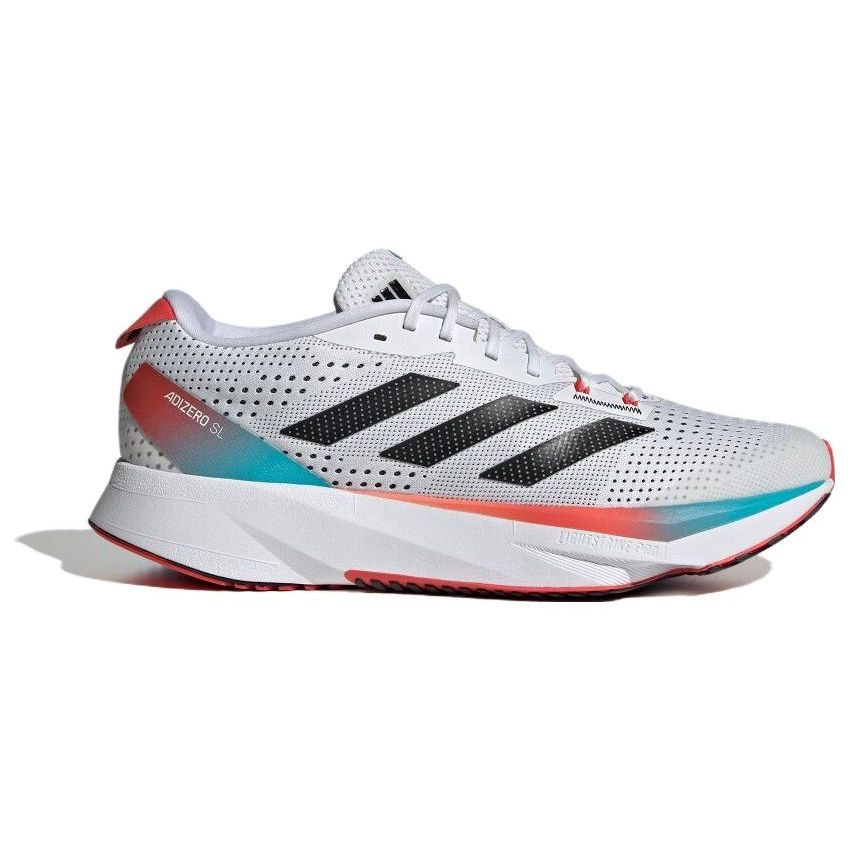 Adidas Кроссовки унисекс Adizero SL White Black Bright Red ID6924