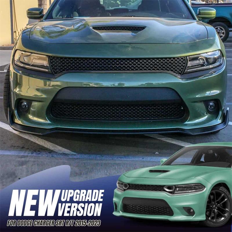 SRT R/T Scat 2015-2023 Front Bumper Lip Splitter For Dodge Charger Accessories Auto Exterior Modification Protection Parts HOT
