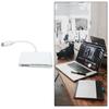 USB C Картридер TF Картридер Адаптер Разъем для Передачи данных Одновременное Чтение Для Ноутбука Компьютерные Аксессуары