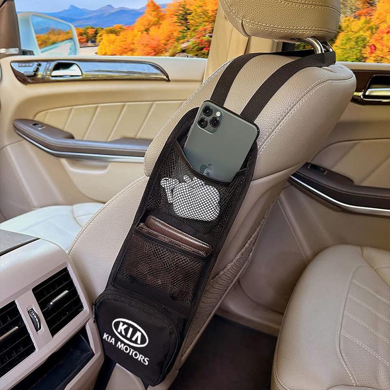 Боковая подвесная сумка для автокресла Сетчатый карман для KIA sportage ceed sorento cerato optima picanto rio soul k3 k5 stonic Автоаксессуары