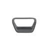 For Kia EV9 LHD Car Interior Carbon Fiber Wood Grain Black Headlight Parking Trunk Opener Button Cover Trim