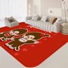 Anime M-Monchhichi Cute Door Mat Washable Non-Slip Living Room Sofa Chairs Area Mat Kitchen Doormat Area Rug