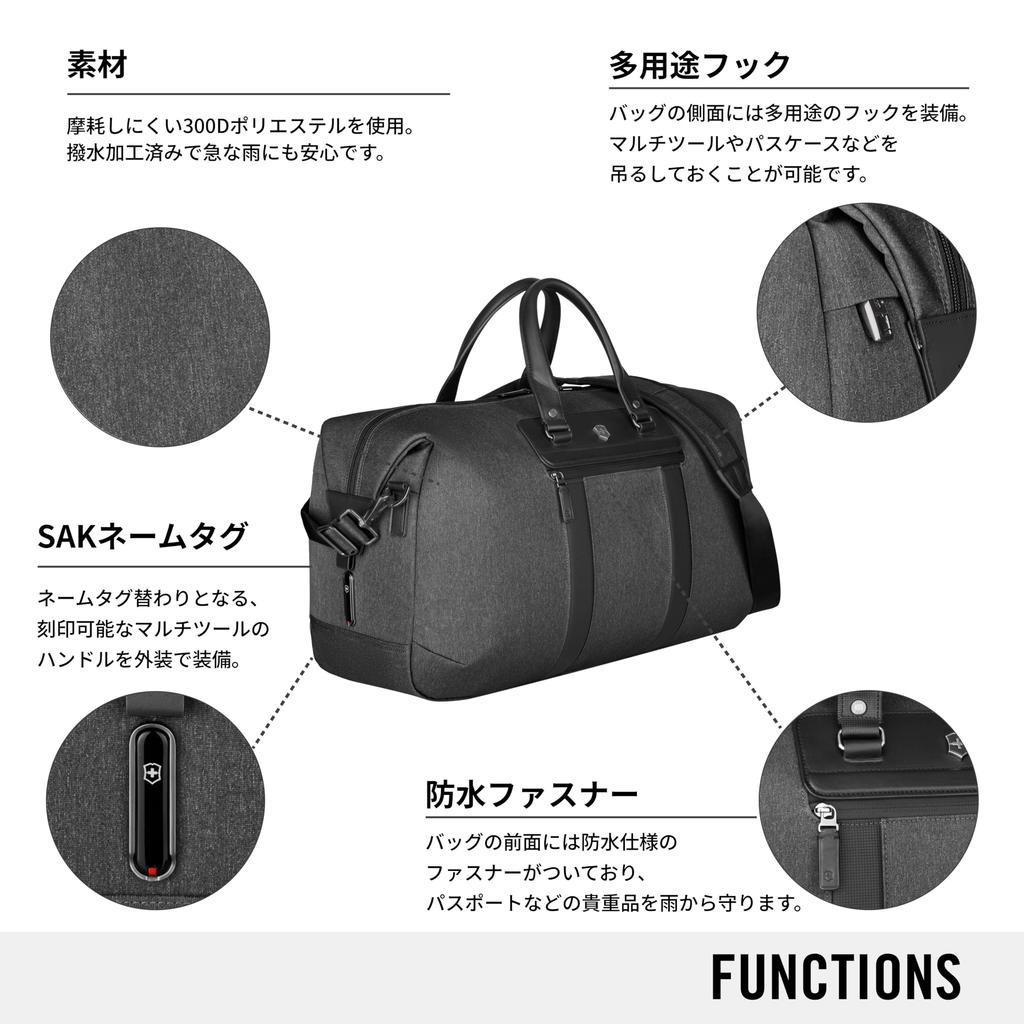 Архитектура Urban2 Weekender Деловая сумка с плечевым ремнем Деловая дорожная сумка с антибактериальной подкладкой Сумка-тележка