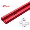 Красный Miter Jig T-Slot Track Алюминиевый сплав 300-600 мм T-образный направляющий деревообрабатывающий фрезер