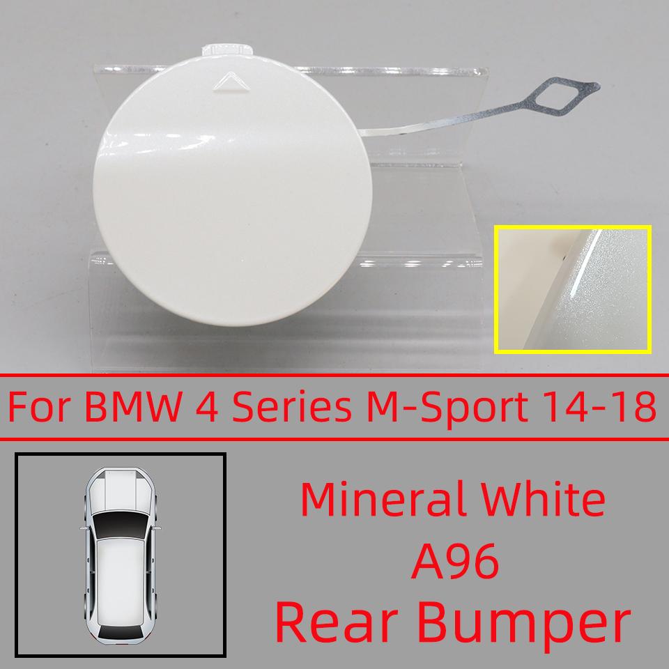 For BMW 4 M F32Coupe F33Cabrio F36Gran Coupe 2013-2018#51128060849 Auto Rear Bumper Tow Hook Cover Trailer Lid Decoration Cap